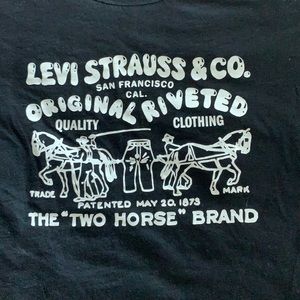 Original Levi’s black tshirt
